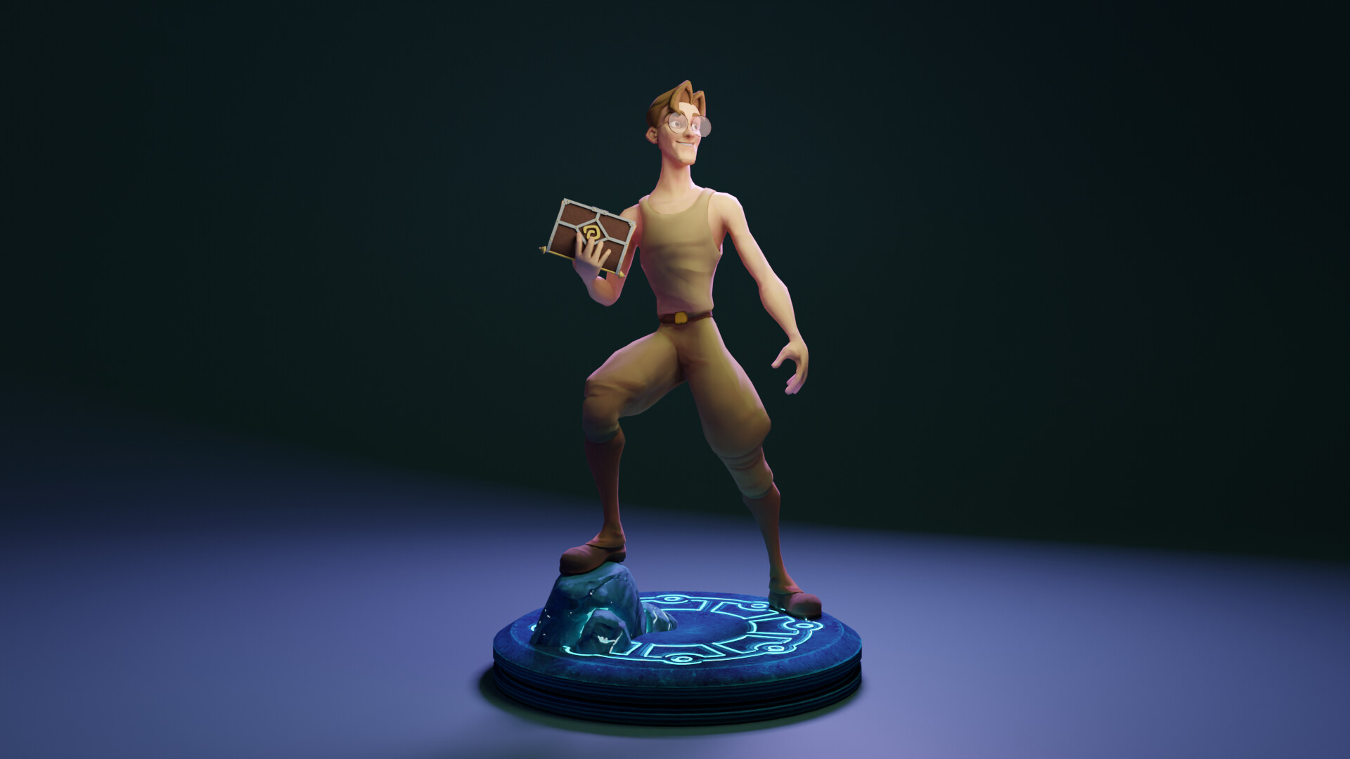 Milo Thatch - Disney 3D Character